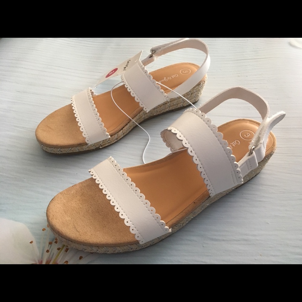 White Sandals